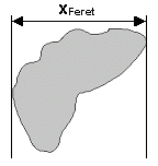 Определение диаметра Ферета